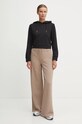 Guess bluza PEONY V4BQ02.KCHR2 negru AW24
