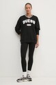 Guess felpa WILLOWS V4BQ09.KC3D2 nero AW24