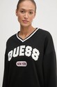 Guess felpa WILLOWS nero V4BQ09.KC3D2
