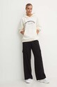 The North Face bluza Hoodie Varsity Graphic NF0A89CSQLI1 beżowy AW24