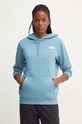 The North Face bluza Simple Dome Hoodie niebieski NF0A89EY1OM1
