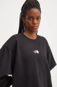 The North Face bluza Essential Crew negru NF0A89EPJK31