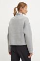 The North Face bluza Mock Neck Sweatshirt NF0A89C1EC41 szary AW24