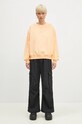 New Balance cotton sweatshirt WT41500PAE orange