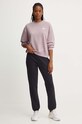 Μπλούζα New Balance WT41508ICW μωβ AW24