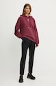 Guess bluza W4BQ05.KBY51 bordowy AW24