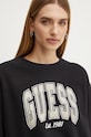 Guess bluza negru W4BQ10.KBY51
