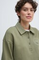 Бавовняна кофта Lacoste зелений SF2641