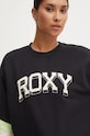 Одяг Бавовняна кофта Roxy Essential Energy ERJFT04861 чорний
