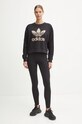 adidas Originals bluza bawełniana Leopard Sweat IW8480 czarny AW24