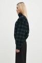 Mikina adidas Originals Tartan Half Zip IX1054 zelená AW24