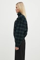 Mikina adidas Originals Tartan Half Zip IX1054 zelená AW24