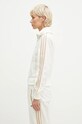 adidas Originals sweatshirt Velvet Tracktop IX1057 beige AW24