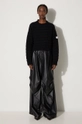 MM6 Maison Margiela sweter wełniany S52HL0031.M13040 czarny AW24