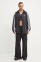 Mikina adidas Originals Oversized Zip Off Tracktop JM9251 čierna AW24
