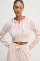 adidas Originals bluza Femme Galore Short Fulzip Hoodie różowy JN3005