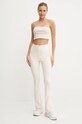 Top adidas Originals Femme Galore Rib Tube Top JN3025 μπεζ AW24