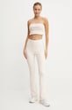 adidas Originals top Femme Galore Rib Tube Top JN3025 beżowy AW24