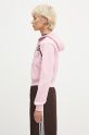 adidas Originals bluza 70s Short Fullzip Fleece Hoodie JN7665 różowy AW24