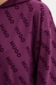 HUGO bluza lounge 50523400 fioletowy