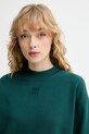 HUGO felpa in cotone verde 50527463