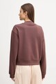 HUGO bluza bawełniana 50527463 brązowy SS25