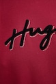 HUGO hanorac de bumbac 50528579 burgundia