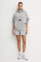 adidas felpa ZNE JD9592 grigio AW24
