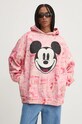Βαμβακερή μπλούζα Desigual RETRO 24WWSK34 ροζ AW24