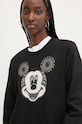 Одежда Хлопковая кофта Desigual MICKEY YEAH! 24WWSK10 чёрный