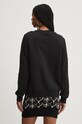 Odzież Desigual bluza bawełniana STRASS 24WWSK08 czarny