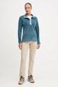 Columbia bluza sportowa Benton Springs 2085651 turkusowy AW25