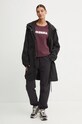 Mikina Columbia Meridian Creek Crew 2086051 burgundské SS25