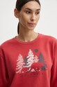 Columbia bluza Hart Mountain Crew rosu 2086431