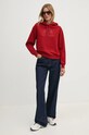 Mikina Tommy Hilfiger WW0WW42888 burgundské AW24