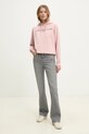 Mikina Tommy Hilfiger WW0WW43598 růžová AW25