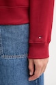 Mikina Tommy Hilfiger WW0WW43598 burgundské