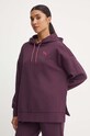 Μπλούζα Puma με κουκούλα μωβ 626636