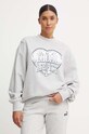 Бавовняна кофта Puma бавовна сірий 682293
