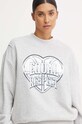 Бавовняна кофта Puma сірий 682293
