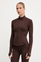 P.E Nation bluza treningowa Breakthrough brązowy 243J297