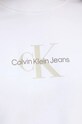 Памучен суичър Calvin Klein Jeans J20J224177 бял