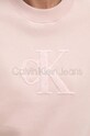 Calvin Klein Jeans bluza bawełniana J20J224652 różowy