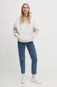 Calvin Klein Jeans felpa J20J224911 grigio NC24