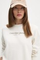 Mikina Calvin Klein Jeans béžová J20J224913