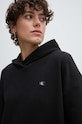 Bavlnená mikina Calvin Klein Jeans čierna J20J224173