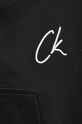 Βαμβακερή μπλούζα Calvin Klein Jeans J20J224440 μαύρο