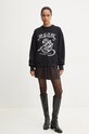 Хлопковая кофта MSGM 3742MDM110.247999 чёрный AW24