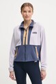 Columbia bluza polarowa Backbowl II FZ Fleece bez kaptura fioletowy 2092163