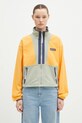 Поларен суичър Columbia Backbowl II FZ Fleece щампа оранжев 2092163